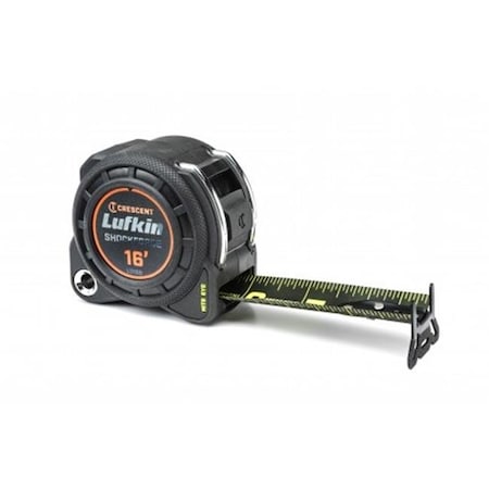 Lufkin Lufkin 182-L1116B 1.18 in. x 16 ft. Shockforce Night Eye Dual Sided Tape Measure 182-L1116B